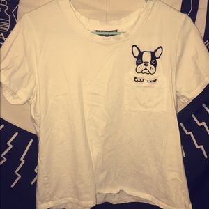 White shirt with doggy 🐶